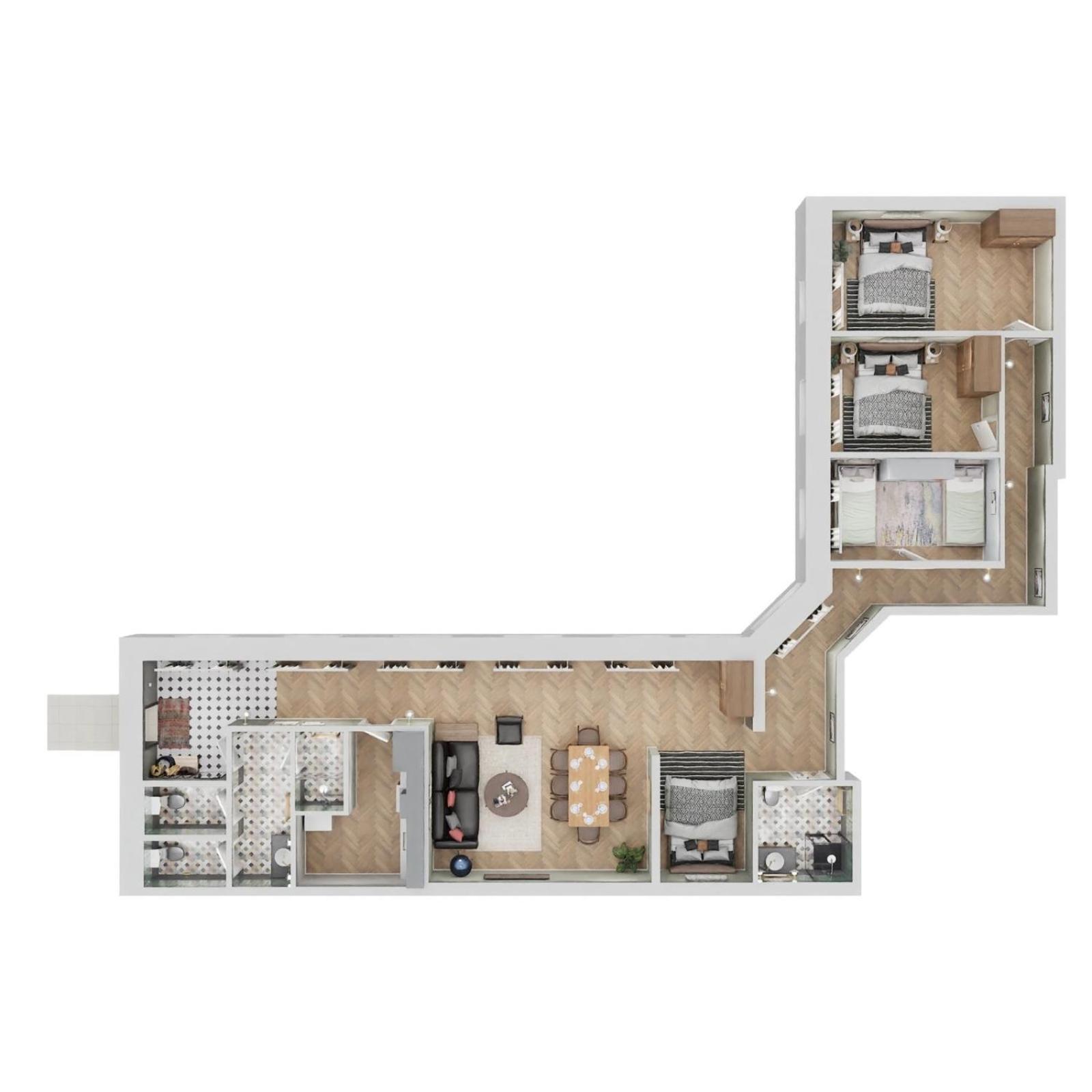 Grand Urban Appartement